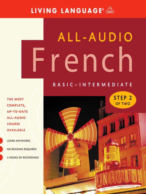 Title details for All-Audio French Step 2 by Living Language - Wait list